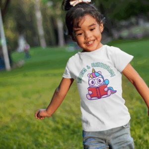 Παιδικό T-Shirt Books & Unicorns #3
