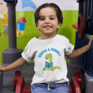 Παιδικό T-Shirt Books & Dinos #3