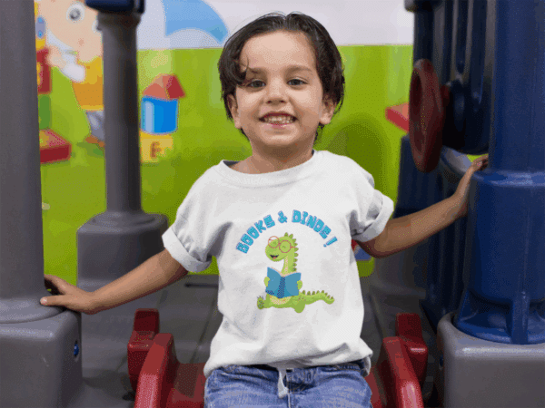 Παιδικό T-Shirt Books & Dinos #3